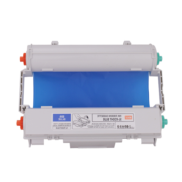MAX/美克司 色带 SL-R204T 210mm×50m 蓝色 适用CPM-200GC 1卷