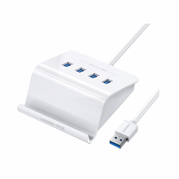 UGREEN/绿联 分线器 40441 4口 1.5m USB3.0 白色 1个