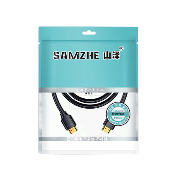SAMZHE/山泽 HDMI线 15SH8 1.5m 黑色 2.0版 电脑/电视4K视频高清线 投影仪数据连接线 1根
