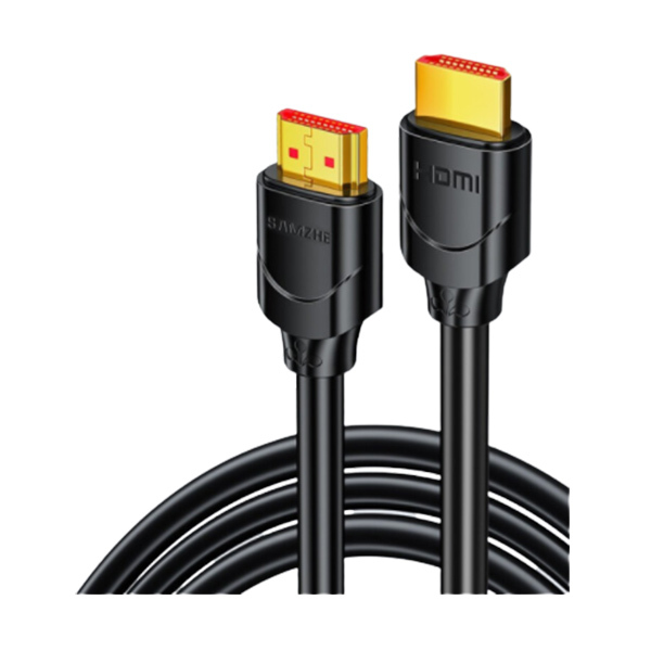 SAMZHE/山泽 HDMI线 20SH8 2m 黑色 2.0版 4K数字高清线 3D视频线数据线 18Gbps 投影仪电脑电视机机顶盒连接线 1根