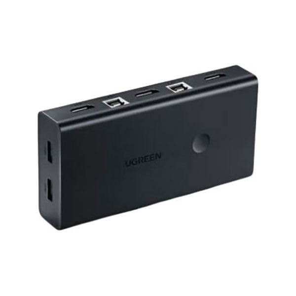UGREEN/绿联 2进1出KVM切换器 50744 输入端2×HDMI 2×USB2.0-B输出端1×HDMI 2×USB2.0-A 2×USB1.1-A 支持HDMI1.4版本 分辨率高达4K×2K@30Hz 并向 1个