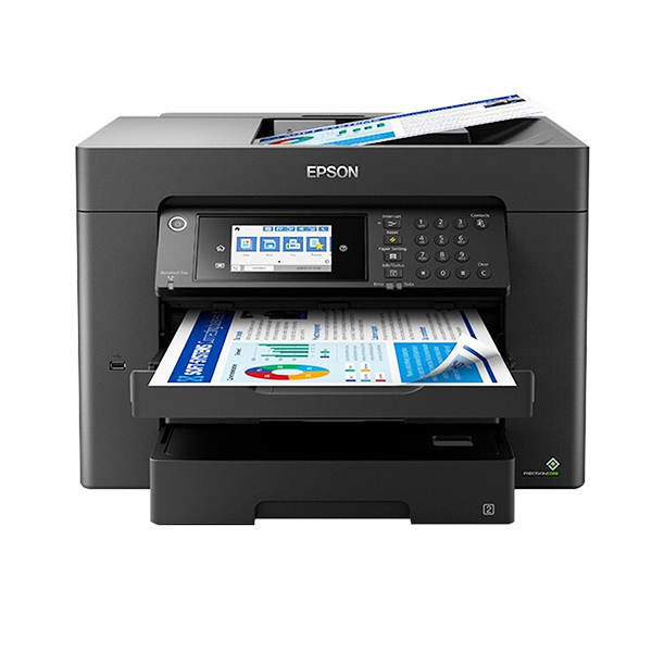 EPSON/爱普生 A3+无线彩色喷墨多功能一体机 WF-7848 打印/复印/扫描/传真 1台