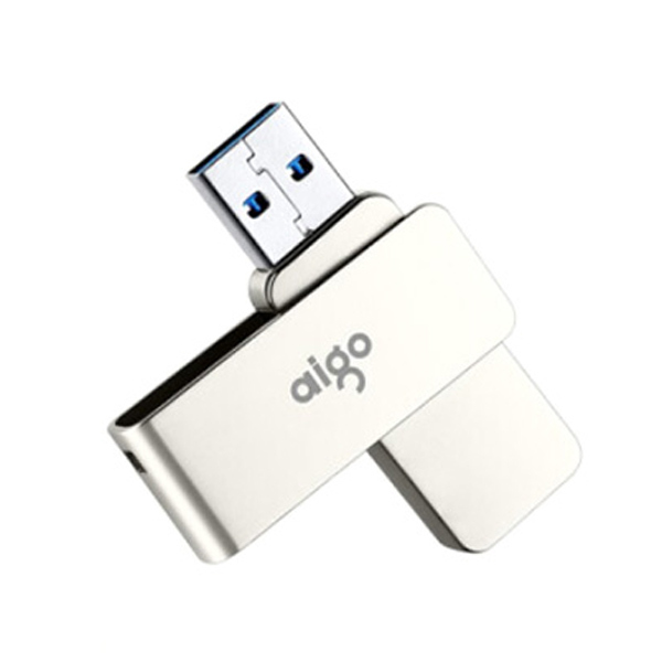 AIGO/爱国者 U盘 U330 128GB USB3.2 银色 1个