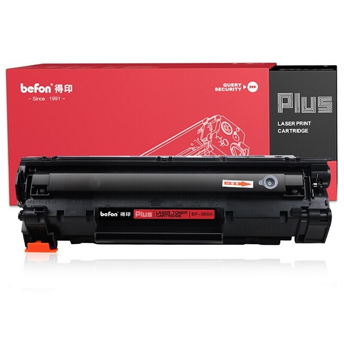 BEFON/得印 PLUS版硒鼓易加粉大容量 BF-CC388A 黑色 适用惠普HP P1007/P1008/M1136/M1213nf/M1216nfh/P1106 1支