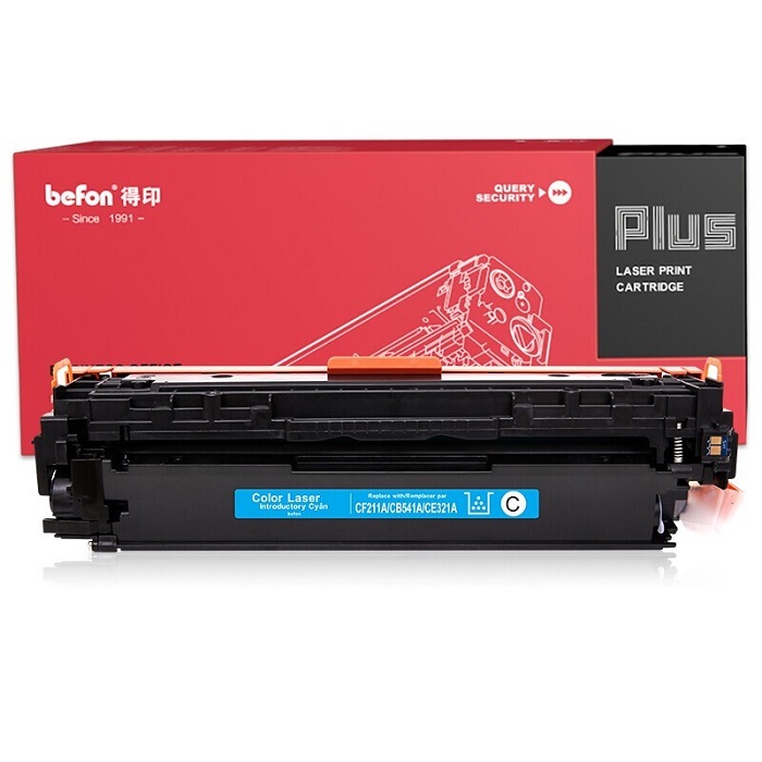 BEFON/得印 PLUS版硒鼓蓝色 BF-CF211A 适用于惠普HP 200 M276nw M251n 131A硒鼓 1支