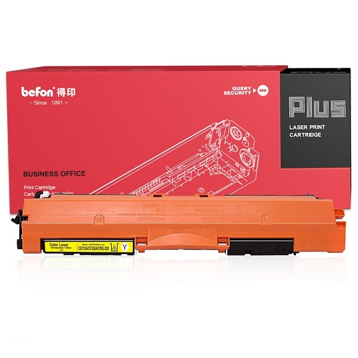 BEFON/得印 PLUS版硒鼓黄色 BF-CF352A 适用于惠普HP Pro MFP M176n 彩色数码多功能一体机 1支