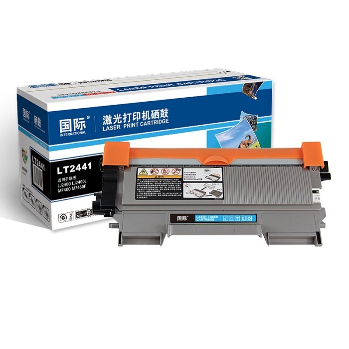 GUOJI/国际 标准容量粉盒 LT2441 黑色 适用兄弟Brother HL-2140/2150N/2170/DCP-7030 1支