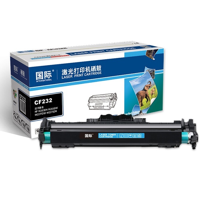 GUOJI/国际 硒鼓 CF232A 黑色 适用惠普HP M203DN M203DW M227FDW M227SDN 1支