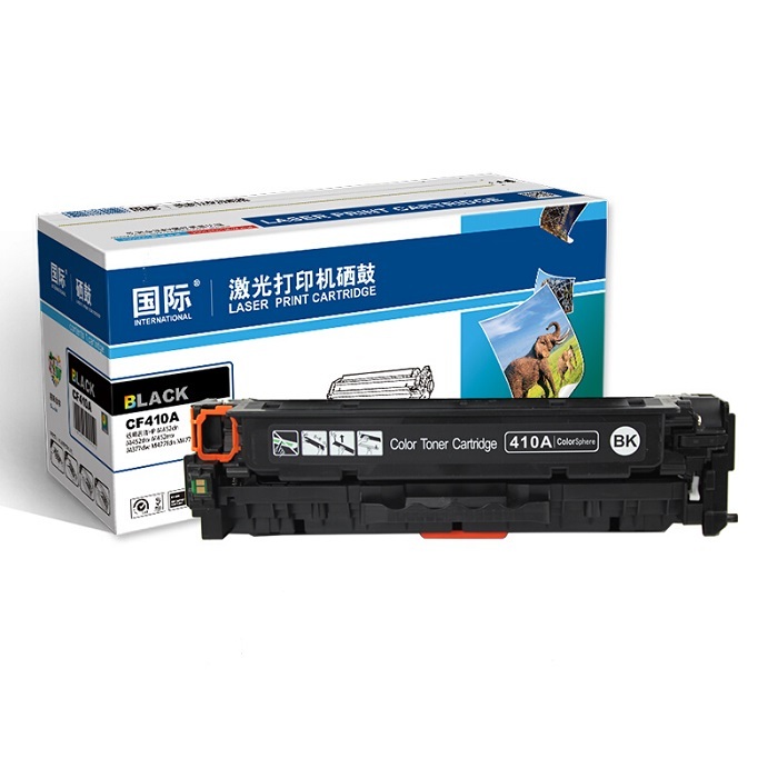 GUOJI/国际 硒鼓 CF410A 黑色 适用惠普HP M452nw 452dn M477fdw 477DN 1支