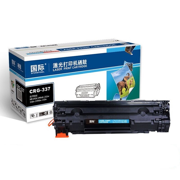 GUOJI/国际 标准容量硒鼓 CRG-337 黑色 适用佳能CANON imageCLASS MF211/MF212w/MF223d 1支