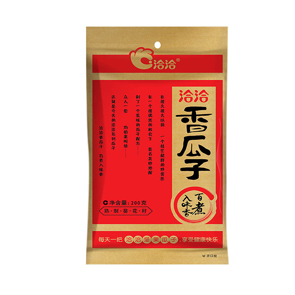 QQ/洽洽 香瓜子(防潮装) 100319 200g×25袋 1箱