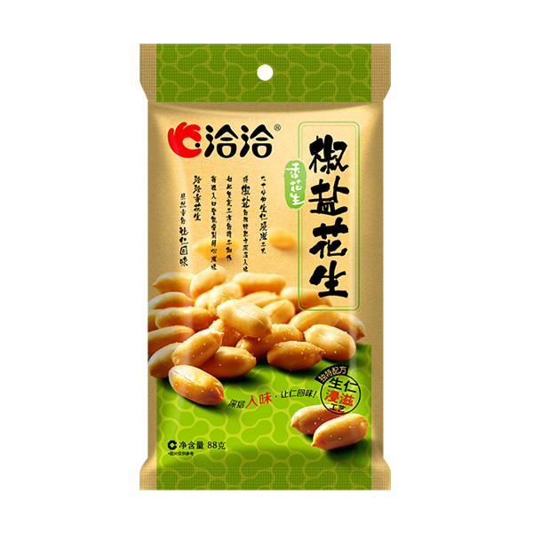 QQ/洽洽 椒盐香花生 110007 88g×40袋 1箱