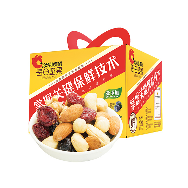 QQ/洽洽 每日坚果 160010 26g×30袋×6盒 1箱