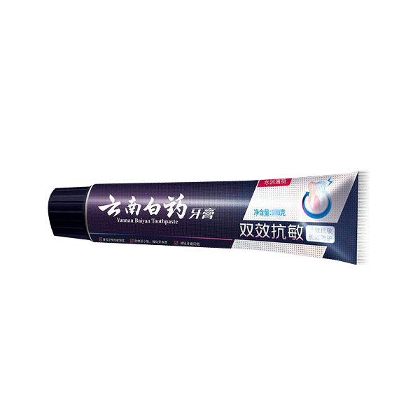 YUNNANBAIYAO/云南白药 双效抗敏感型牙膏 6901070603709 150g 1支