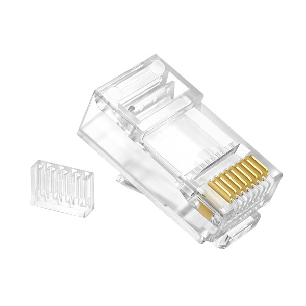 TP-LINK/普联 六类非屏蔽网络水晶头 TL-EH602-100 100个 1包