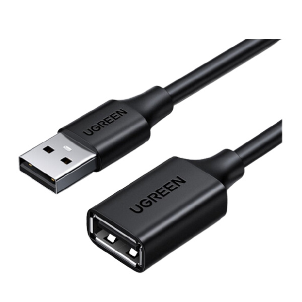 UGREEN/绿联 USB延长线 10314 1m 黑色 1个