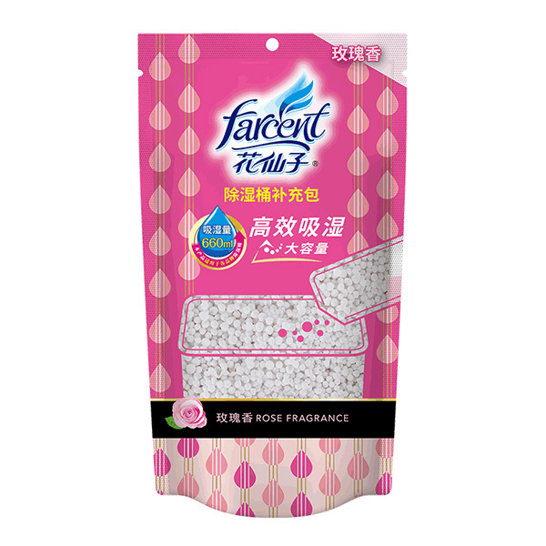 FARCENT/花仙子 除湿桶补充包(玫瑰香) 4710731060100 350g 1袋