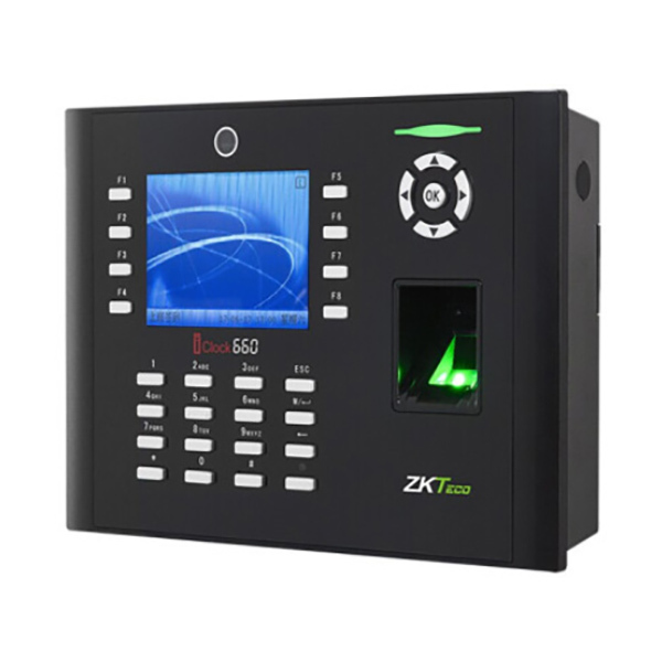 ZKTECO/中控智慧 考勤机 ICLOCK660 局域网TCP 1台