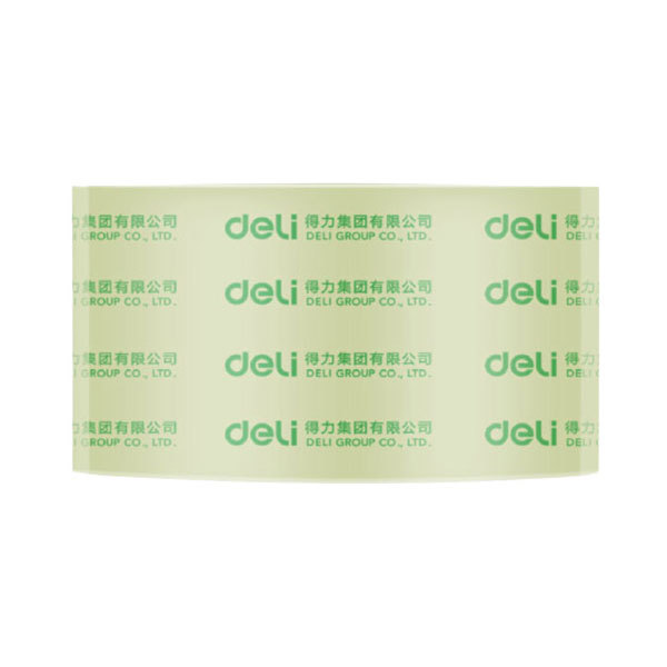 DELI/得力 超市封箱胶带 30369 100y×60mm 透明 36卷 1箱