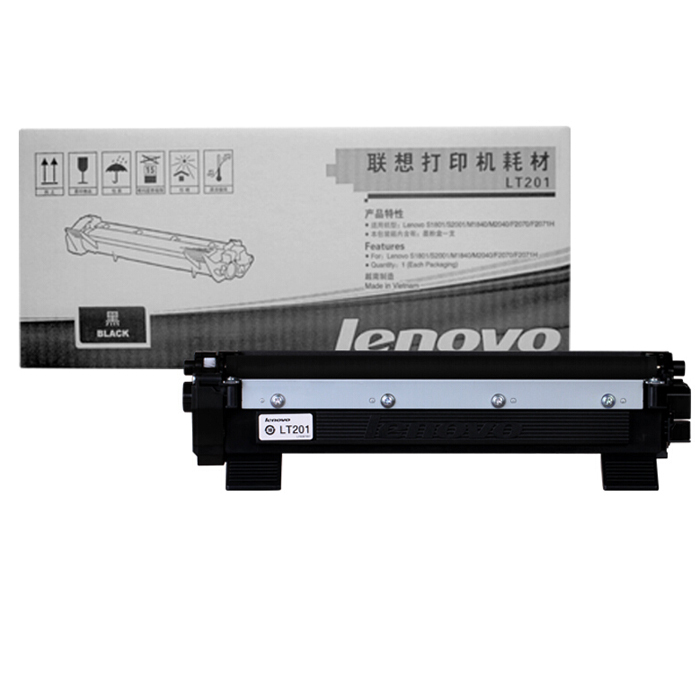 LENOVO/联想 墨粉 LT201 黑色 适用S1801/LJ2205/M1851/M7206/M7255F/F2081 1支