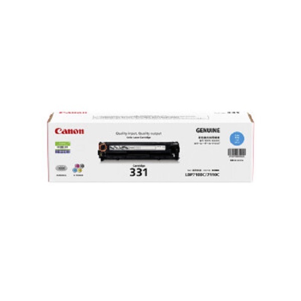 CANON/佳能 CRG331系列硒鼓 CRG331C 青色 适用lbP7110Cw/MF8280Cw 1个