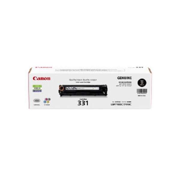 CANON/佳能 CRG331系列硒鼓 CRG331 BK 黑色 适用lbP7110Cw/MF8280Cw 1个