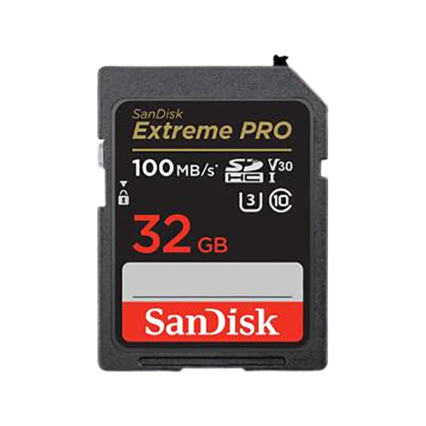 SANDISK/闪迪 SD存储卡 SDSDXXG-032G-ZN4IN 32GB U3 C10 V30 4K 至尊超极速版内存卡 读速100MB/s 写速90MB/s 1个