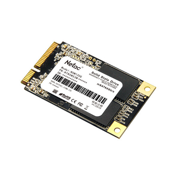 NETAC/朗科 固态硬盘 N5M 120GB MSATA 1个