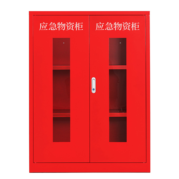 XML/希姆勒 应急物资柜 XML-0101 尺寸900×450×1200mm 层板承重100kg 红色 1台