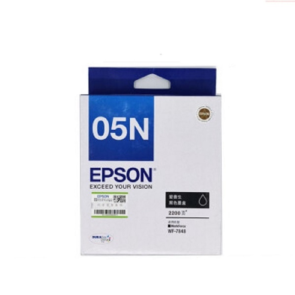 EPSON/爱普生 黑色墨盒 T05N1 适用WF-7848 1个