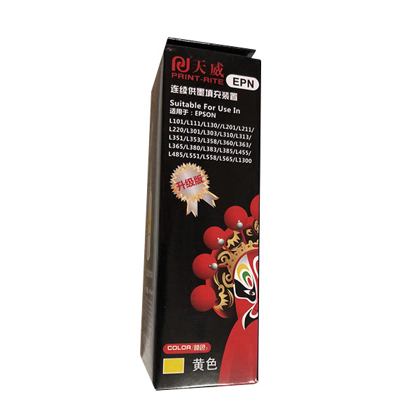 PRINT-RITE/天威 墨水 黄色 100ml B/适用于EPSON-T6724-YL 1瓶