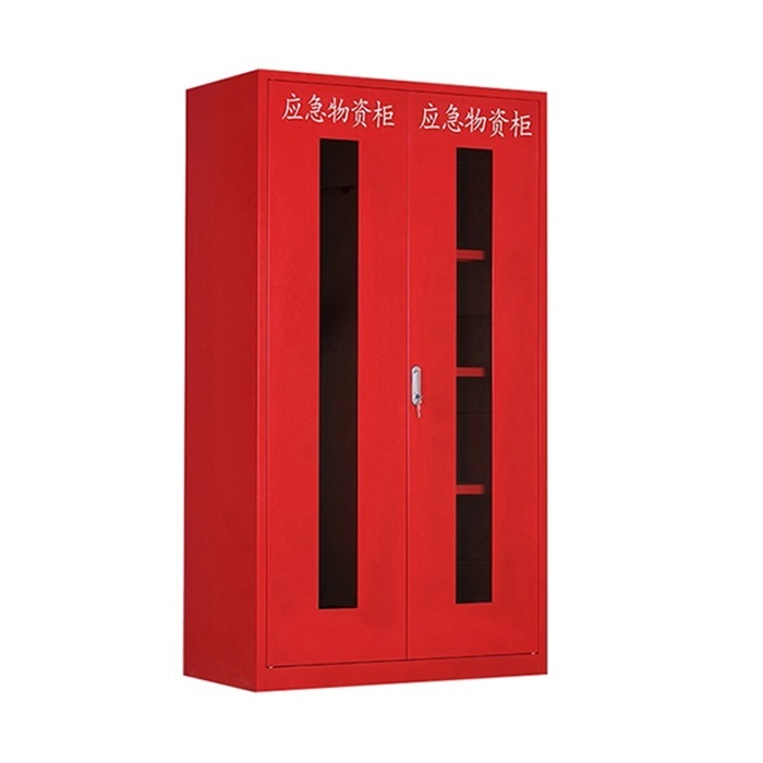 SANSHENG/三圣 红色应急物资存放柜 SS-C12 尺寸1000×500×1800mm 层板承重80kg 1台