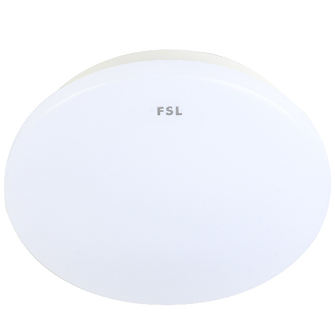 FSL/佛山照明 LED微波感应吸顶灯 5.8G微波+光控 25W 白光 全亮-全灭 1个
