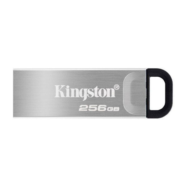 KINGSTON/金士顿 U盘 DTKN/256GB USB3.2 银色 金属外壳 读速200MB/s 1个