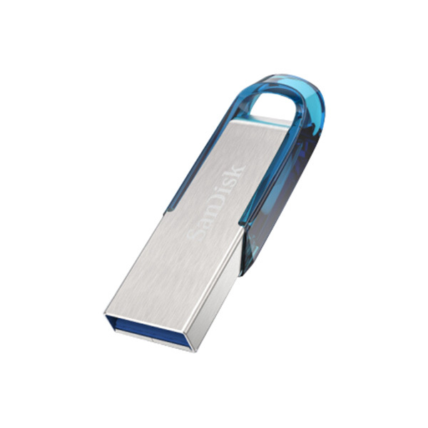 SANDISK/闪迪 U盘 CZ73/128G蓝 USB3.0 读速150MB/s 金属外壳 内含安全加密软件 1个