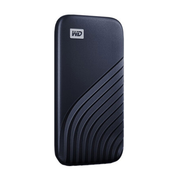 WD/西部数据 移动固态硬盘 My Passport随行SSD版 NVMe技术 1050MB/s 硬件加密 100×55×9mm Type-C 2TB 宇宙蓝 1个
