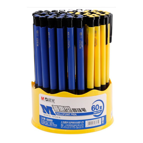 M&G/晨光 普惠型圆珠笔 ABPV7503 0.7mm 蓝色 60支 1桶