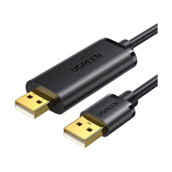UGREEN/绿联 USB对拷线 20233 2m 1件