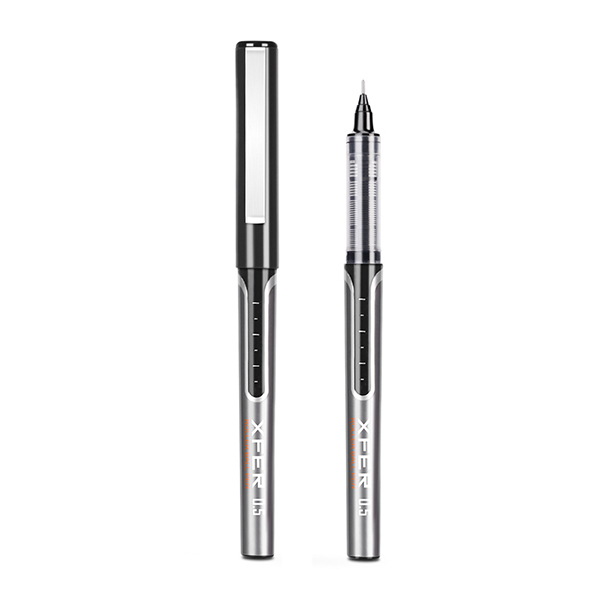 DELI/得力 直液式走珠笔 S657 0.5mm 黑色 速干 12支 1盒
