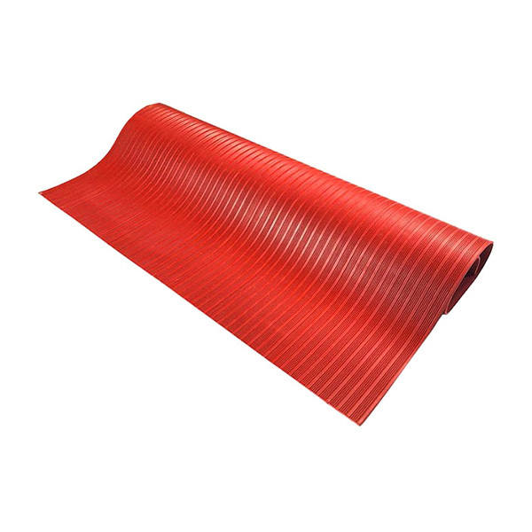 ECOBOOTHS/爱柯部落 耐信经济型绝缘垫 5001-经济款 1×1m 红色 厚8mm 测试电压15kV 1卷