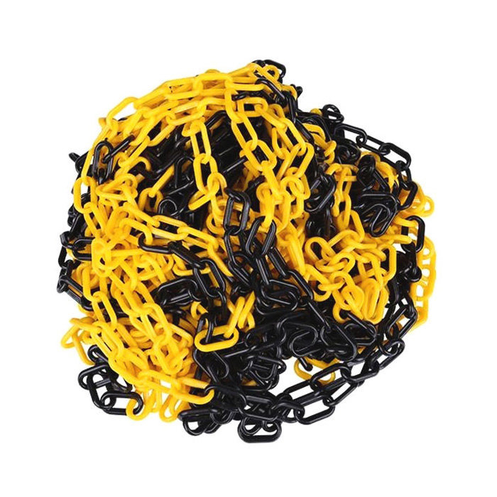 ZKH/震坤行 塑料链条 WAC-01 直径6mm 长25m 黄黑色 1包