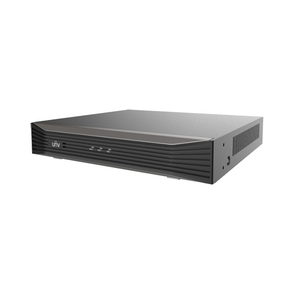 UNIVIEW/宇视 NVR-B200-E1-D系列网络视频录像机 NVR-B200-E1@4-D 4路同步回放 不支持POE供电 视频输入数4 盘位数1 1个