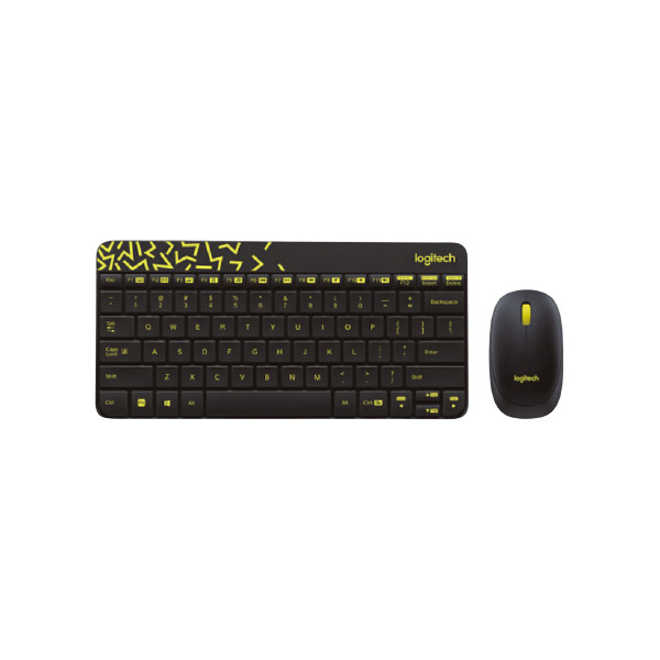 LOGITECH/罗技 无线键盘鼠标 MK240 黑色 1套