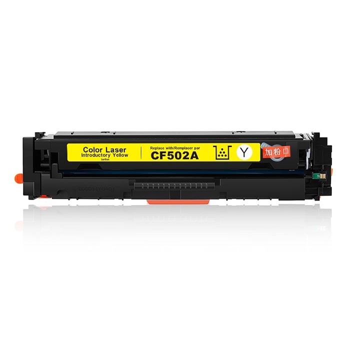 BEFON/得印 易加粉硒鼓 CF502A 黄色 适用M254dw/M254nw/M281FDN/M281FDW 1支 1盒