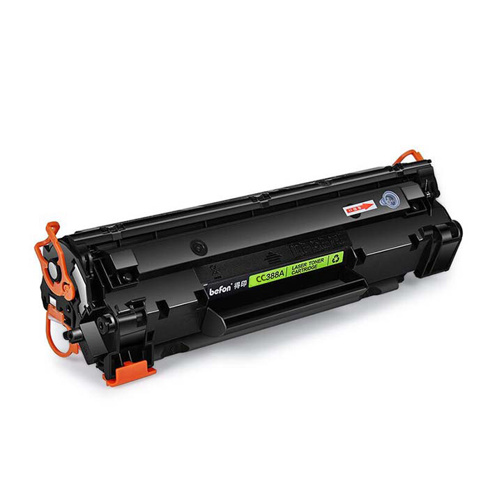 BEFON/得印 超大容量易加粉硒鼓 CC388A 黑色 适用P1007/P1008/P1108/M126nw/M128fp/M128fw 4支 1盒