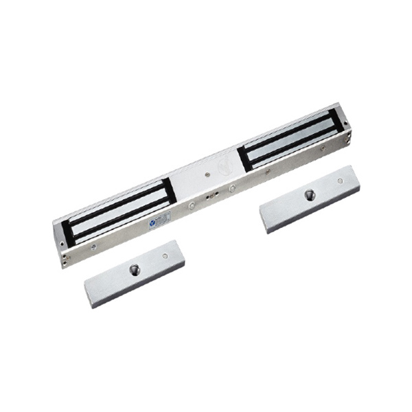 YLI/意林 明装双门磁力锁 YM-280ND(LED) 锁体尺寸500×48.8×27.9mm 吸板尺寸180×38.8×13.2mm DC12V 280kg直线拉力×2 1把