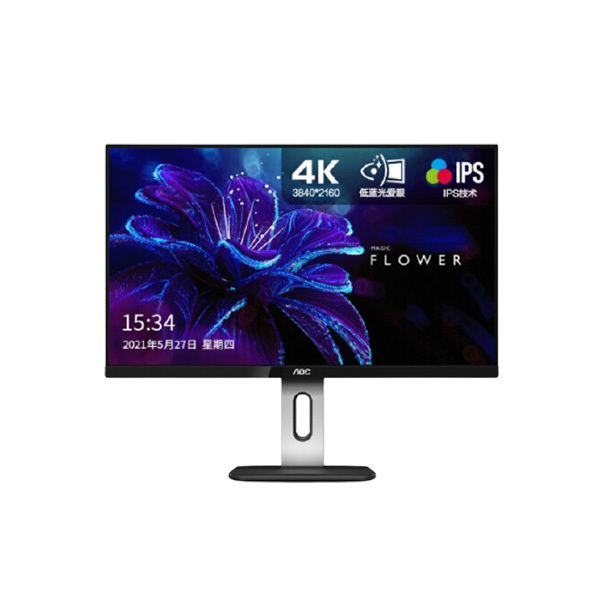 AOC 电脑显示器 U27P1U 27" 3840×2160 窄边框 升降旋转 1台