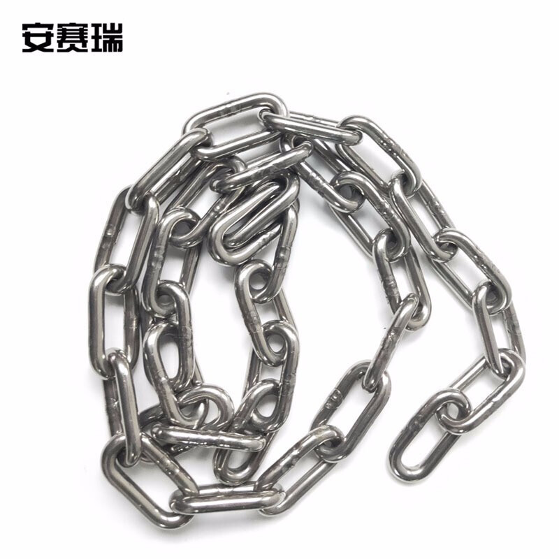 SAFEWARE/安赛瑞 304不锈钢长环链条 12259 链粗4mm 总长3m 1个