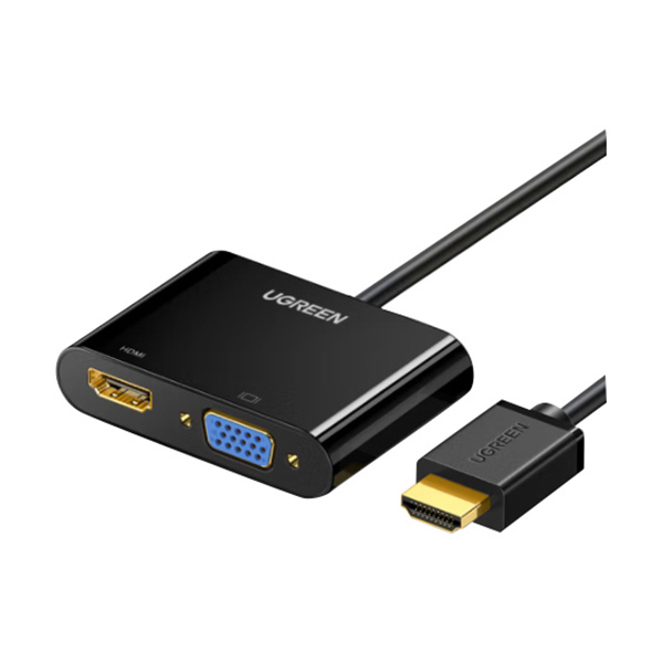 UGREEN/绿联 HDMI转VGA/HDMI二合一转换器 40744 1个
