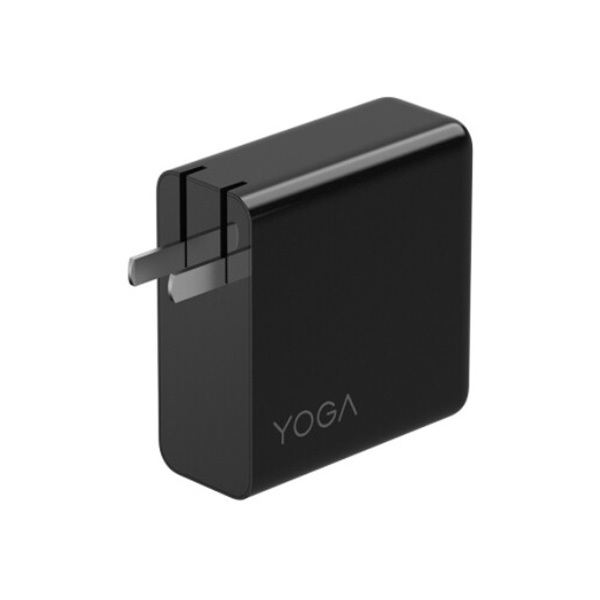 LENOVO/联想 充电器 YOGA CC130双口GaN充电器(无线)云墨黑 71×71×30mm 1个